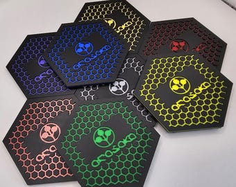 Cyberpunk 2077 inspired Arasaka Coasters