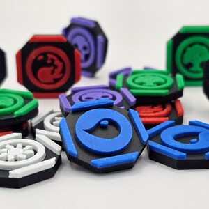 MTG Mana Tokens/Counters/Coins Set (x15)