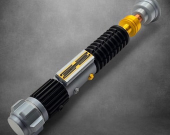 Obi-Wan Kenobi 3D Printed Lightsaber Hilt - Star Wars Cosplay Prop/Display Piece