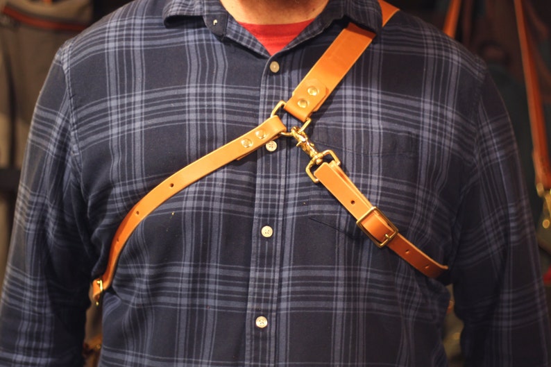 Waxed Canvas and Leather Fly Fishing Bag with Creel Style Etsy