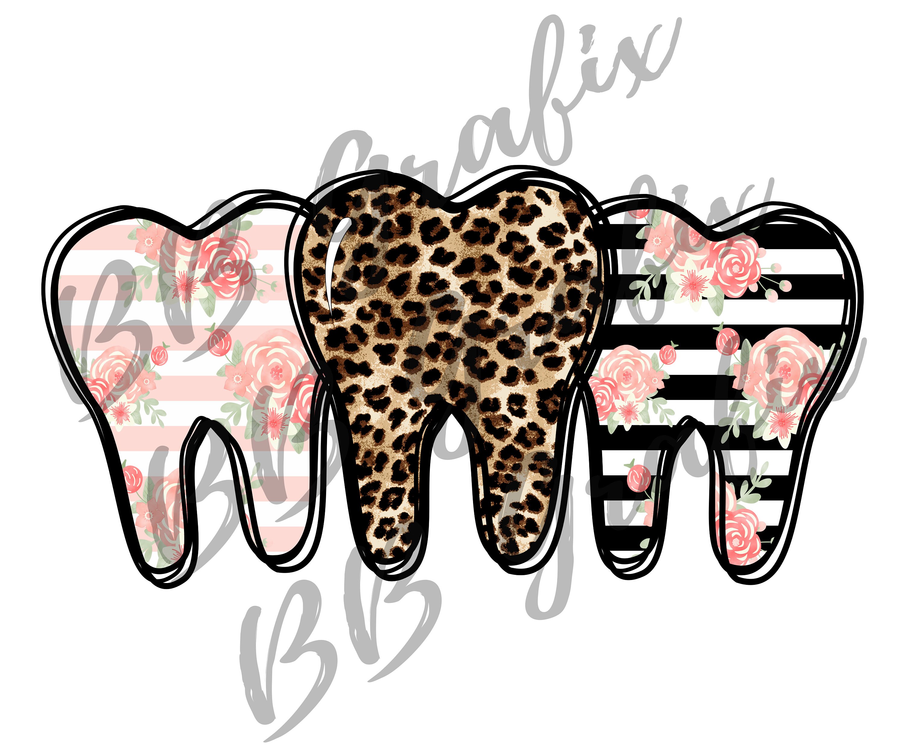Leopard Tooth Svg 