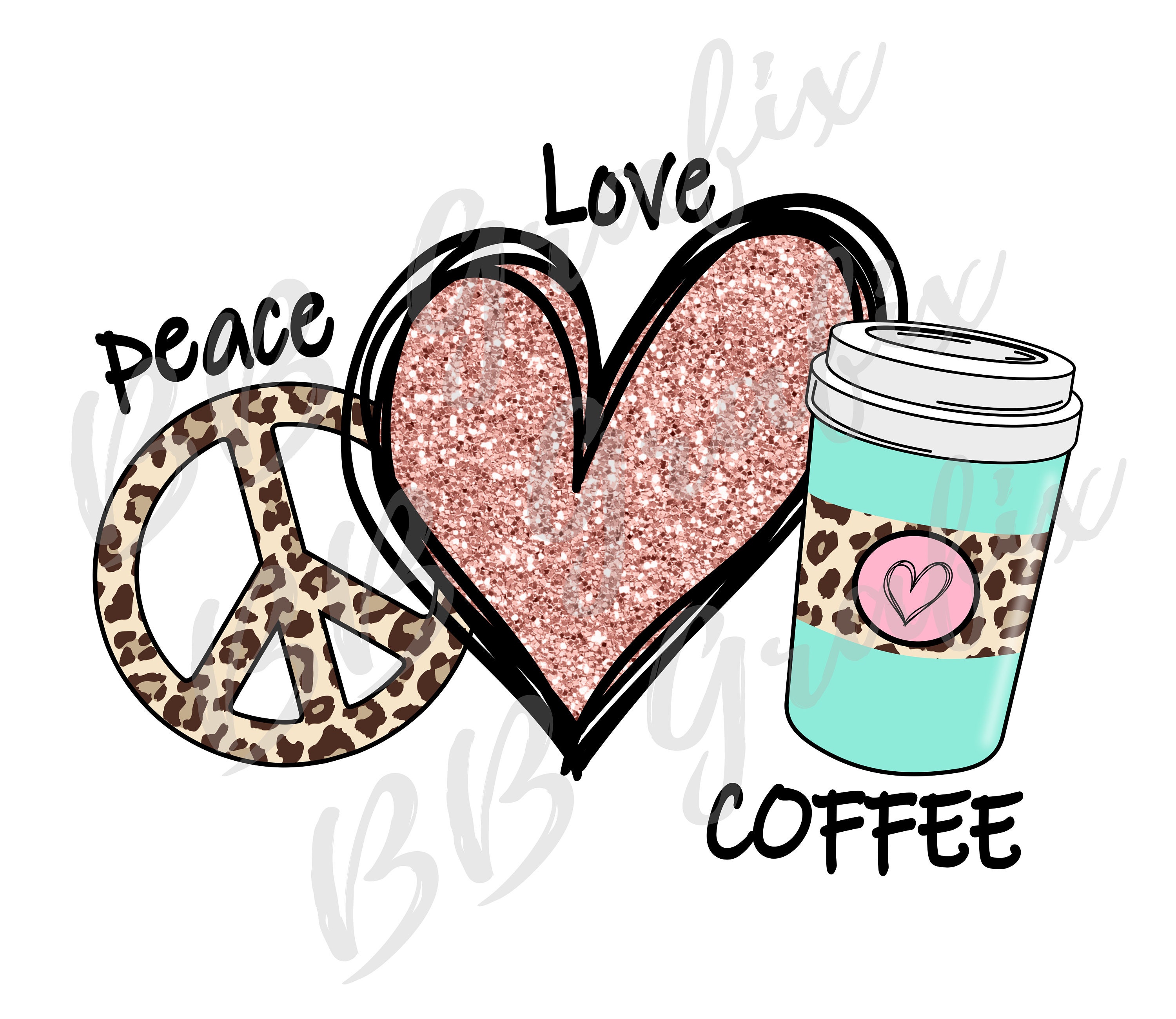 Free Free Peace Love Coffee Svg 180 SVG PNG EPS DXF File