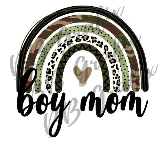 Boy Mom From Son Up To Son Down PNG, Boy Mom Png, Mom Png, Camouflage,  Leopard, Boy Png, Digital Download,Sublimation Design, mother's day