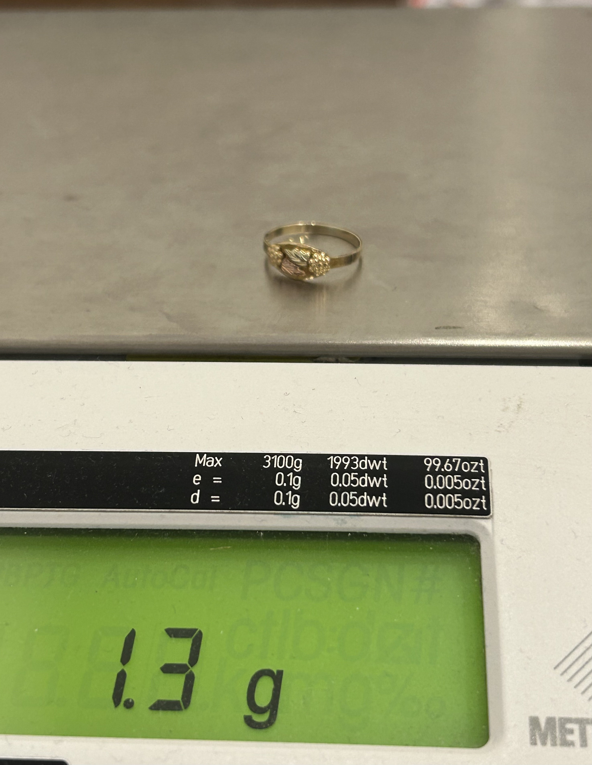 Vintage J.CO. 10K Black Hills Gold Ring - SIZE 6 1/4 - Etsy