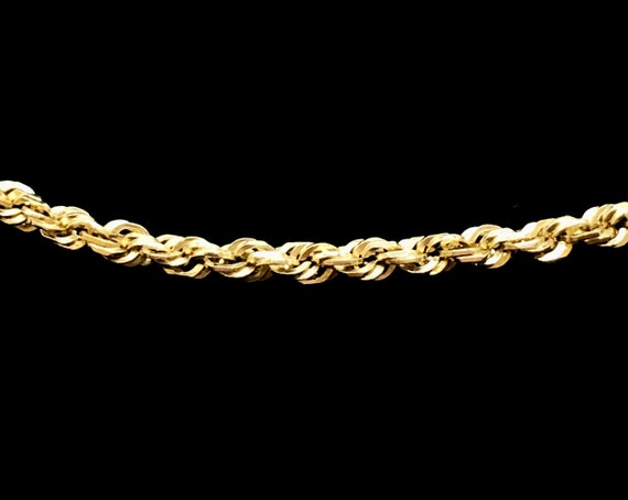 Vintage Michael Anthony 22" 10K Gold Chain - image 2