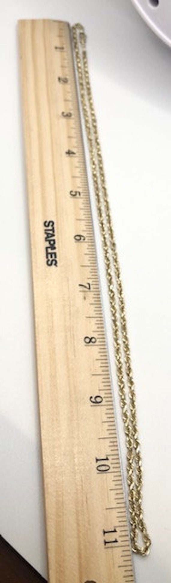 Vintage Michael Anthony 22" 10K Gold Chain - image 6