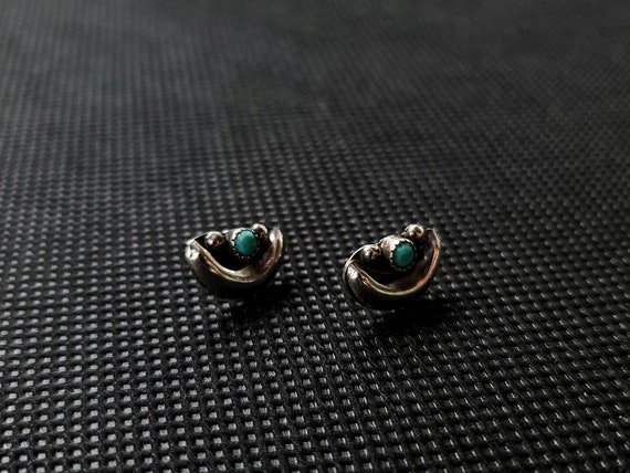 Vintage Southwestern Sterling Silver | Turquoise … - image 1