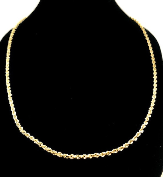 Vintage Michael Anthony 22" 10K Gold Chain - image 1