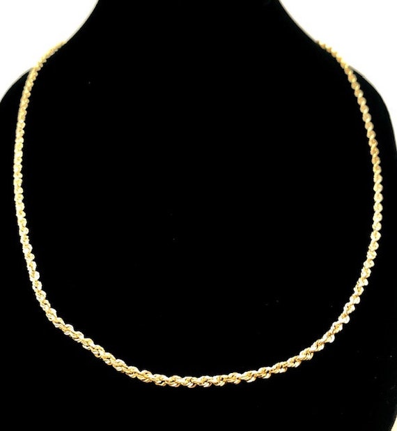 Vintage Michael Anthony 22" 10K Gold Chain