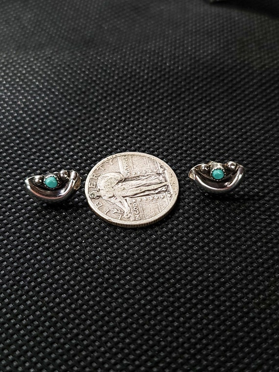 Vintage Southwestern Sterling Silver | Turquoise … - image 2