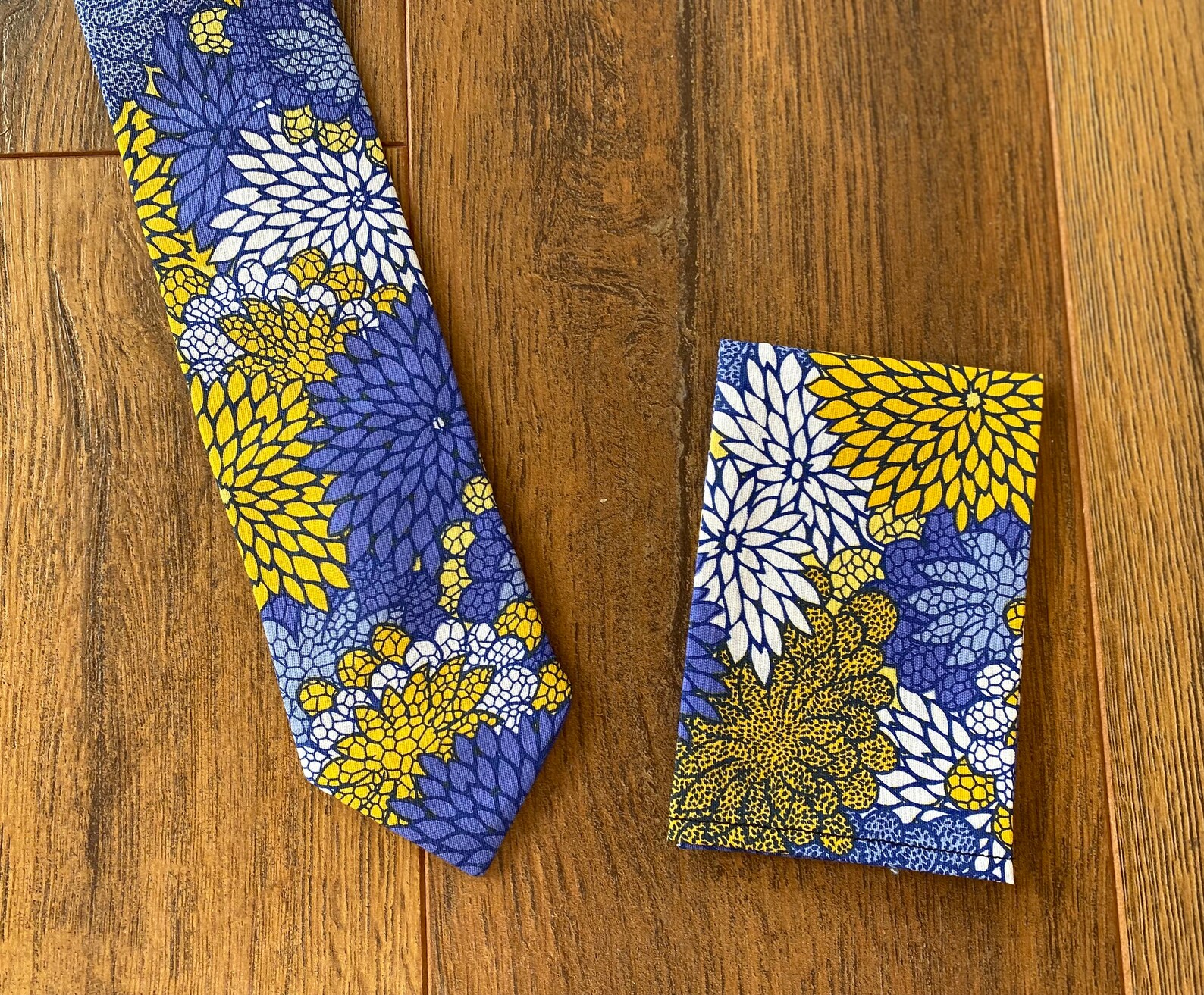 purple yellow tie