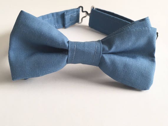 Items similar to Bow tie-Adjustable Bow tie- Blue Bow tie- Baby Blue ...
