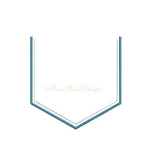 Pocket Applique Design Instant Download