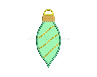 Ornament Applique Machine Embroidery Design