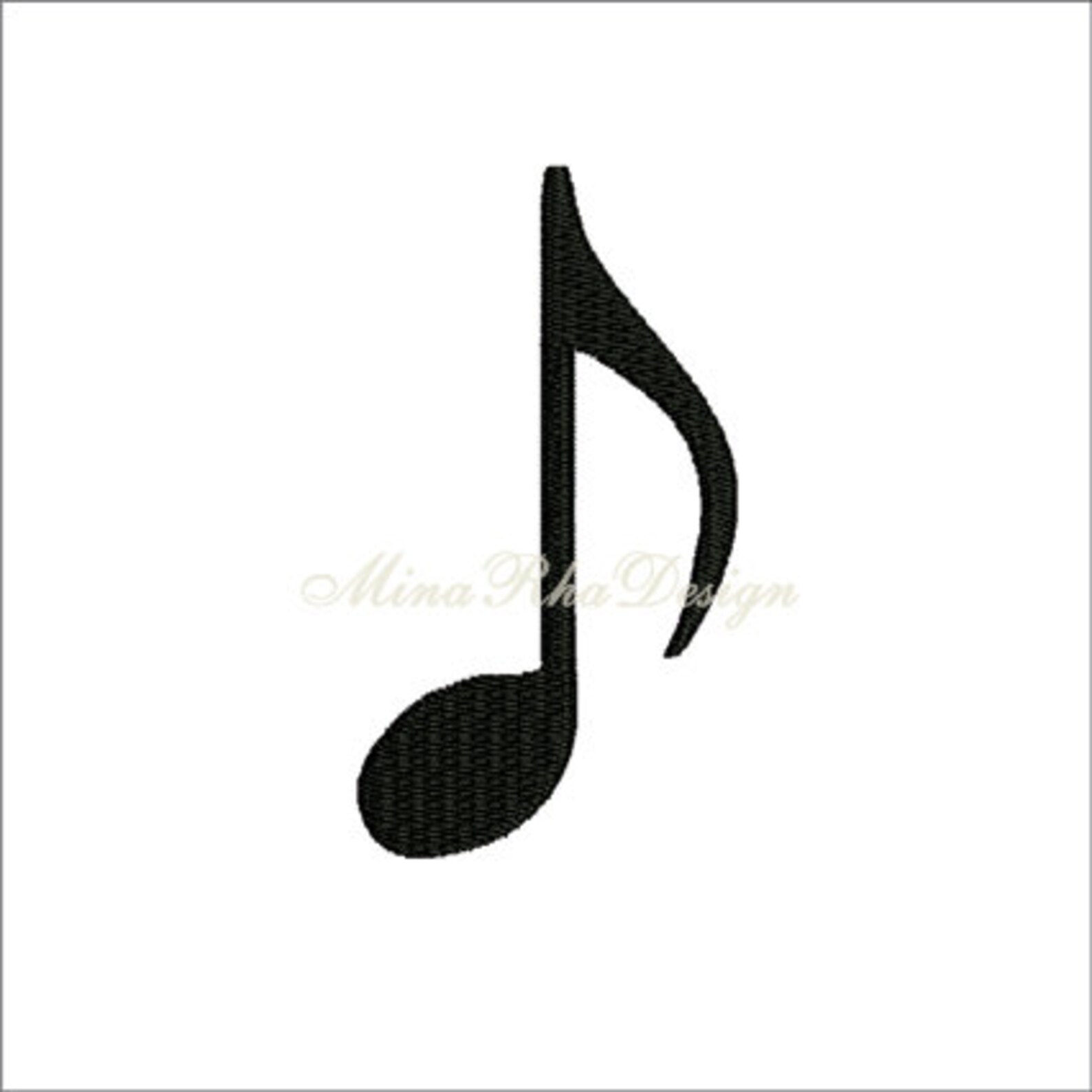 Music Notes Machine Embroidery Design Music Note Instant Download - Etsy
