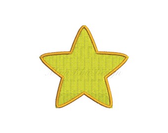 Rounded Star Embroidery Design – Machine Embroidery File