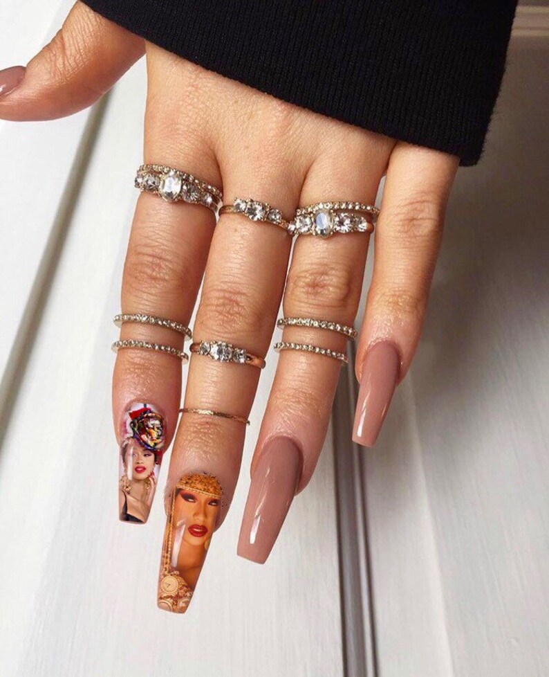 Tupac Nail Decals Tupac Waterslide Decals by Gigi Nail Art | Etsy