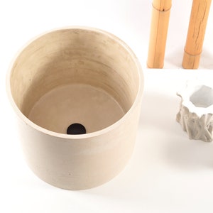 STILION Washbasin:  An Ivory Masterpiece of Unique Elegance