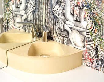 Helen of Troy Corner Washbasin: Elegance Through the Ages