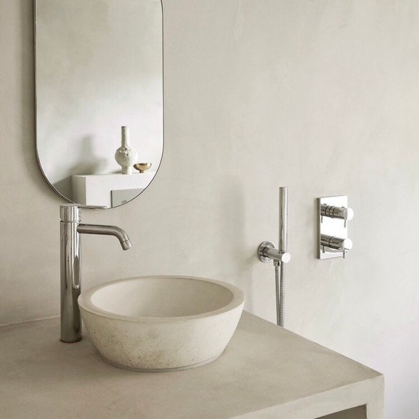 Lavabo Calice - Lavabo rond ivoire