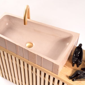 Smokey Elegance est un lavabo qui défie l&#39;ordinaire.