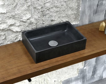 PLINT Concrete Sink Vessel / Iron Color Vanity Sink