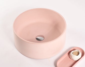 Bathroom Sink Petal Pink | Low Price Bathroom Sink