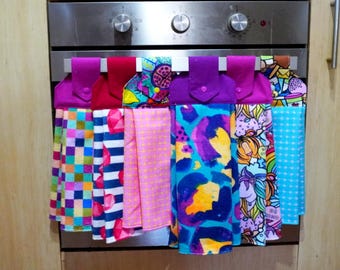 Bright kitchen hand towels