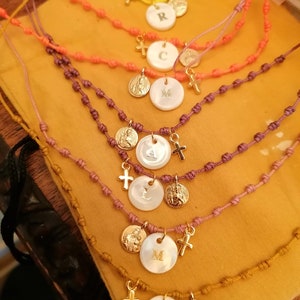 CHOKER WITH INITIAL