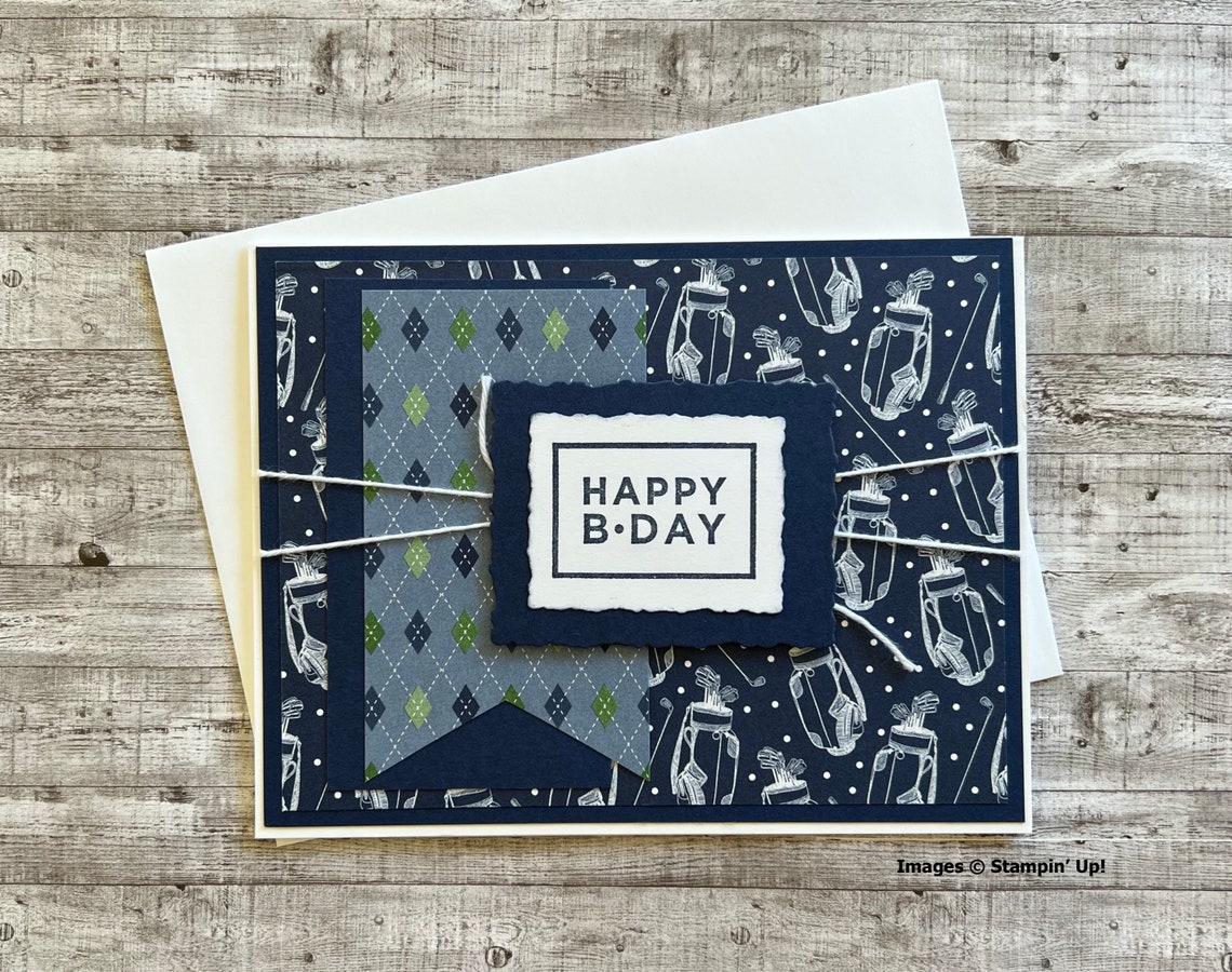 Handmade Birthday Card It's Your Day two Color/pattern - Etsy