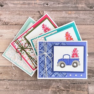 Handmade Get Well Card-Little Pickup (Multiple Color Options); Handmade Cards, Greeting Cards, Cute Cards, Stampin&#39; Up! Cards