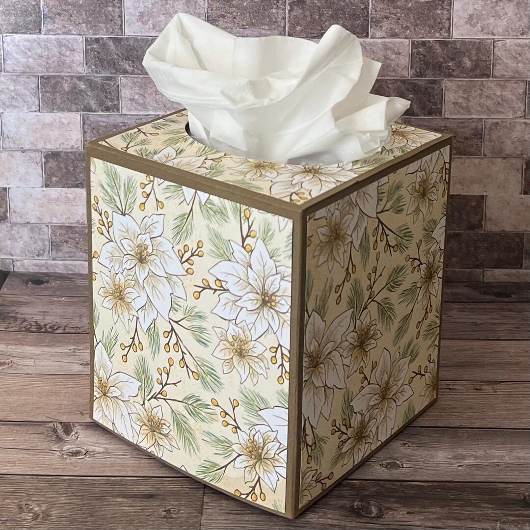 Square Tissue Box Cover - Holiday Patterns - Etsy