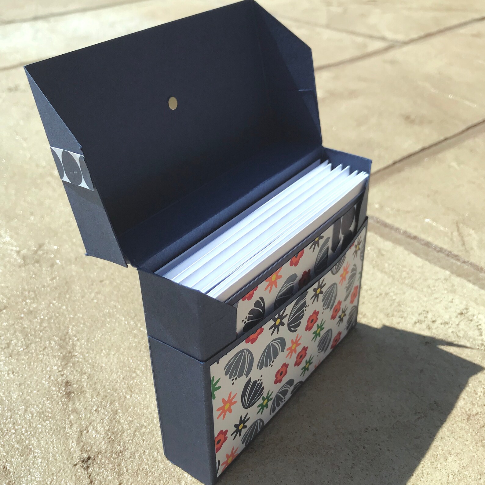 Boxed Thank You Card Set 10 Note Cards Happiness Blooms Etsy