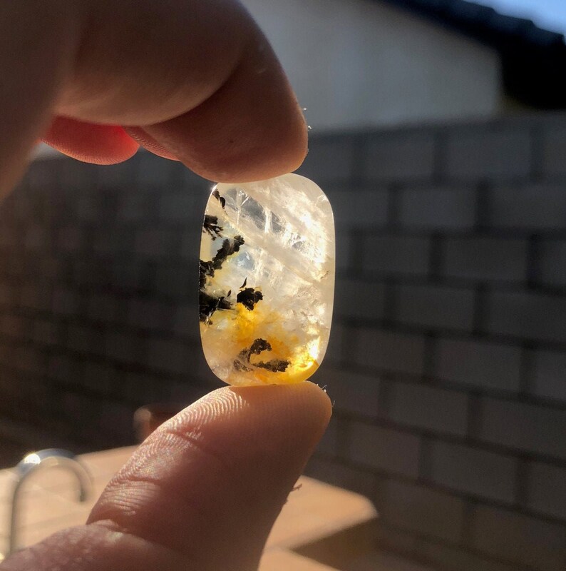 Dendritic Quartz Cabochon