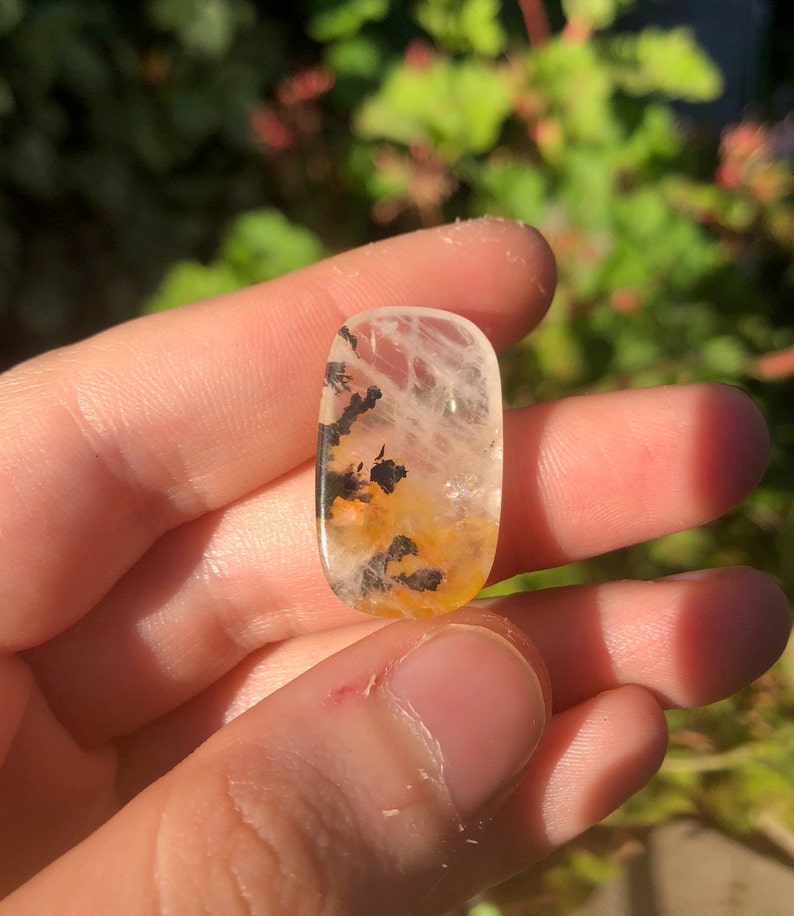 Dendritic Quartz Cabochon