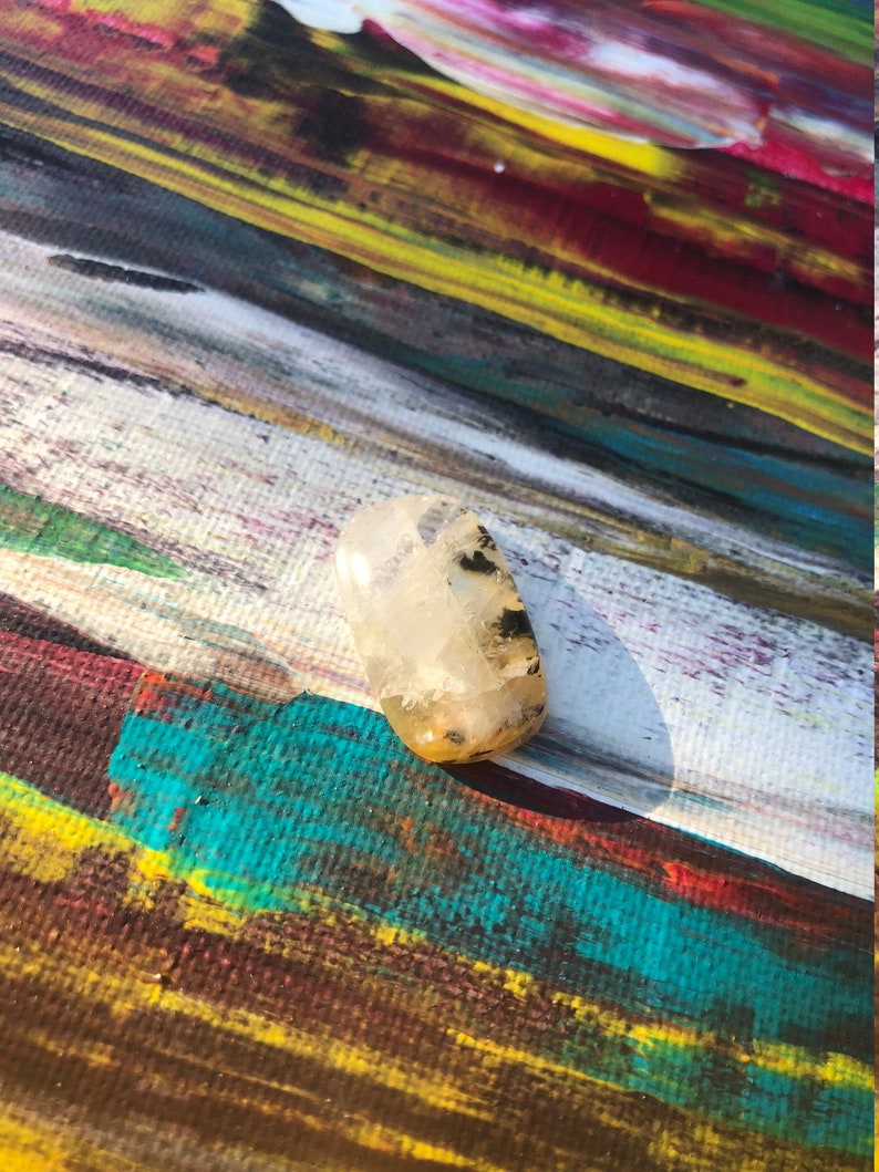 Dendritic Quartz Cabochon