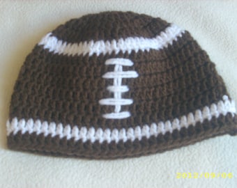 Crochet FootBall Hat