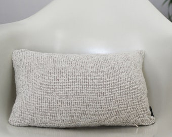 Maharam Pebble Wool 001 Birch Pillow Cover