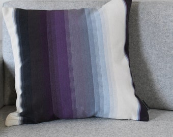 16" x 16" Maharam Blended Stripe by Paul Smith 466412–002 Prairie Pillow Cover