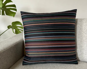 Maharam Sequential Stripe by Paul Smith 466377–005 Aurora Pillow Cover