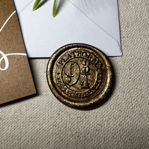 Ready Made Wax Seal Stamp - Wizard HP Wax Seal Stamp