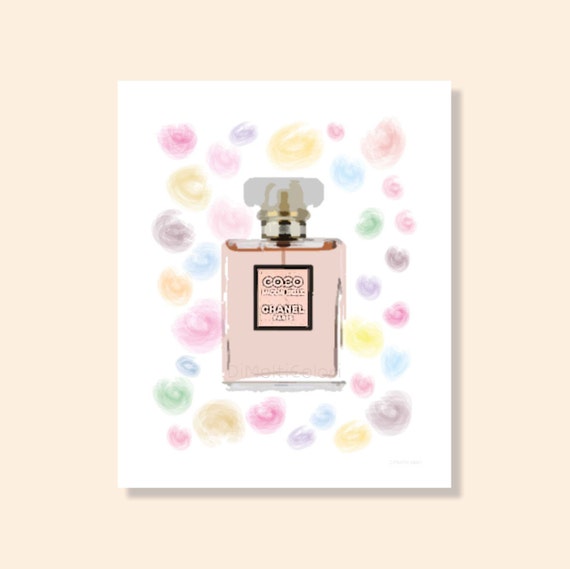 french perfume pink bottle