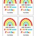 Printable Straw Back to School Tag Editable Silly Straw Gift Tag ...