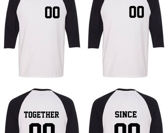 his and hers baseball jerseys