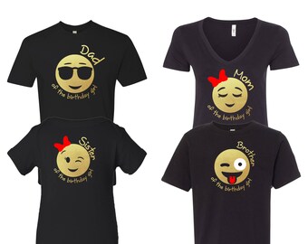 Download Emoji birthday shirt | Etsy