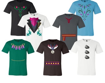 adult kristoff shirt