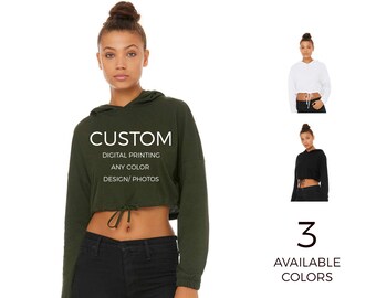 design your own crop top hoodie