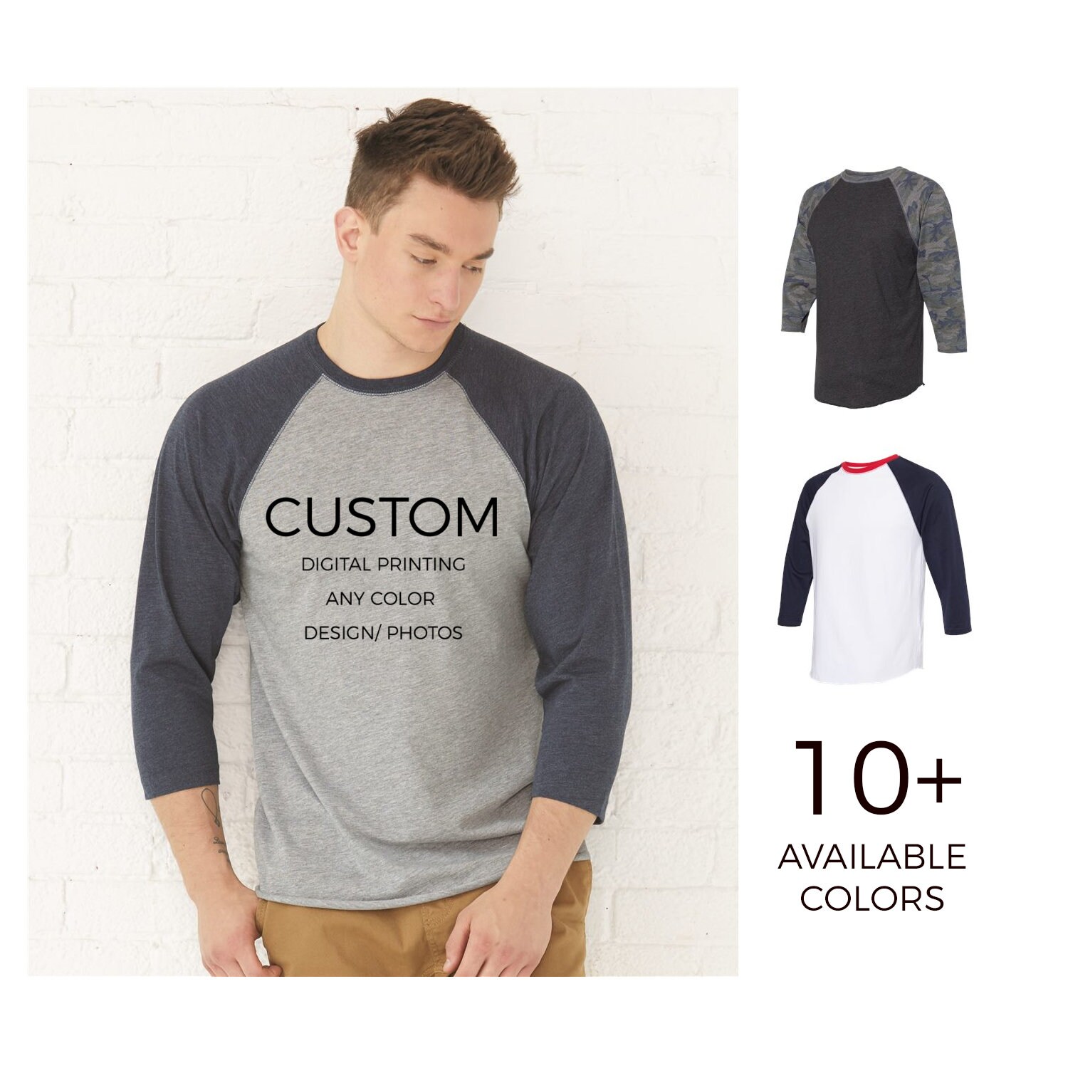 custom raglan shirt