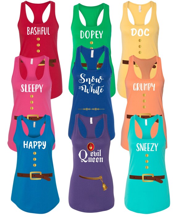 seven dwarfs shirts