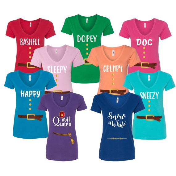 seven dwarfs shirts